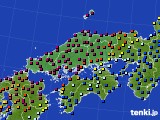 2023年04月30日の中国地方のアメダス(日照時間)