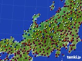 2023年05月01日の北陸地方のアメダス(日照時間)