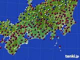 2023年05月01日の東海地方のアメダス(日照時間)