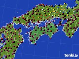 2023年05月01日の四国地方のアメダス(日照時間)