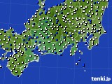 2023年05月01日の東海地方のアメダス(風向・風速)