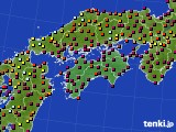 2023年05月03日の四国地方のアメダス(日照時間)