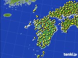 2023年05月03日の九州地方のアメダス(気温)
