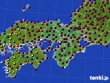 近畿地方のアメダス実況(日照時間)(2023年05月04日)