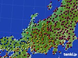 2023年05月05日の北陸地方のアメダス(日照時間)
