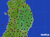 岩手県のアメダス実況(日照時間)(2023年05月05日)