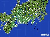 2023年05月05日の東海地方のアメダス(風向・風速)