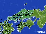 中国地方のアメダス実況(降水量)(2023年05月06日)