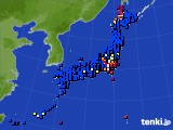 2023年05月06日のアメダス(日照時間)