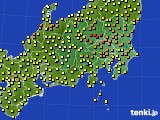 2023年05月06日の関東・甲信地方のアメダス(気温)