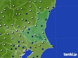 茨城県のアメダス実況(風向・風速)(2023年05月06日)