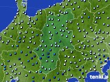 長野県のアメダス実況(降水量)(2023年05月07日)