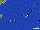沖縄地方のアメダス実況(風向・風速)(2023年05月07日)