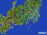 関東・甲信地方のアメダス実況(日照時間)(2023年05月08日)