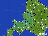 道央のアメダス実況(風向・風速)(2023年05月08日)
