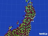 東北地方のアメダス実況(日照時間)(2023年05月09日)