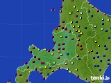 2023年05月10日の道央のアメダス(日照時間)