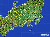 2023年05月10日の関東・甲信地方のアメダス(気温)