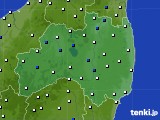 福島県のアメダス実況(風向・風速)(2023年05月11日)
