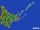 道東のアメダス実況(日照時間)(2023年05月12日)