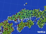 2023年05月14日の中国地方のアメダス(日照時間)