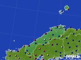 2023年05月14日の島根県のアメダス(日照時間)