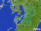 2023年05月14日の熊本県のアメダス(日照時間)