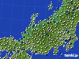 北陸地方のアメダス実況(風向・風速)(2023年05月14日)