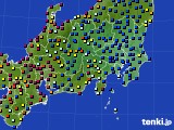 関東・甲信地方のアメダス実況(日照時間)(2023年05月15日)