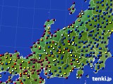 北陸地方のアメダス実況(日照時間)(2023年05月15日)