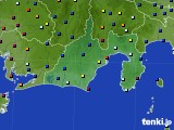 静岡県のアメダス実況(日照時間)(2023年05月15日)
