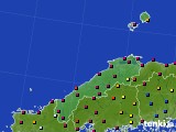 2023年05月15日の島根県のアメダス(日照時間)