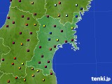 2023年05月16日の宮城県のアメダス(日照時間)