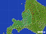 道央のアメダス実況(気温)(2023年05月17日)