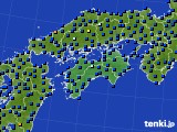 2023年05月19日の四国地方のアメダス(日照時間)