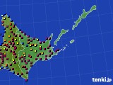 道東のアメダス実況(日照時間)(2023年05月20日)