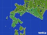 2023年05月20日の道南のアメダス(風向・風速)