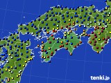 2023年05月22日の四国地方のアメダス(日照時間)