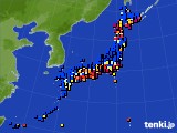 2023年05月22日のアメダス(日照時間)