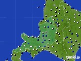 道央のアメダス実況(風向・風速)(2023年05月22日)