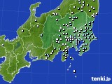 関東・甲信地方のアメダス実況(降水量)(2023年05月23日)