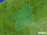 群馬県のアメダス実況(降水量)(2023年05月23日)