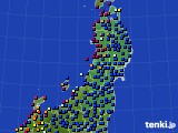 東北地方のアメダス実況(日照時間)(2023年05月23日)