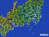 関東・甲信地方のアメダス実況(日照時間)(2023年05月23日)