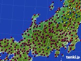 北陸地方のアメダス実況(日照時間)(2023年05月24日)