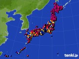 アメダス実況(日照時間)(2023年05月25日)