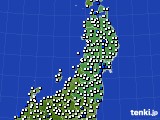 東北地方のアメダス実況(風向・風速)(2023年05月26日)