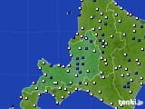 2023年05月26日の道央のアメダス(風向・風速)