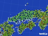 2023年05月28日の中国地方のアメダス(日照時間)