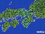 2023年05月29日の近畿地方のアメダス(日照時間)